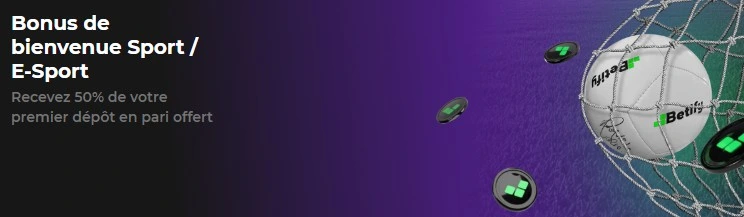 Bonus de Bienvenue pour les Paris Sportifs / e-Sport